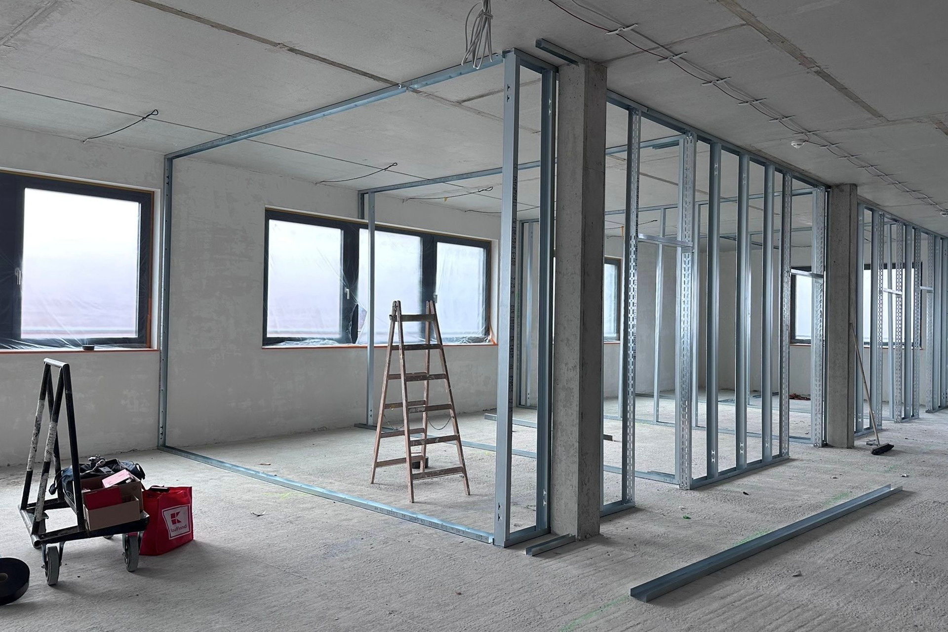 BildBaustelle_1920 neue Zahnarztpraxis Gesundheitszentrum